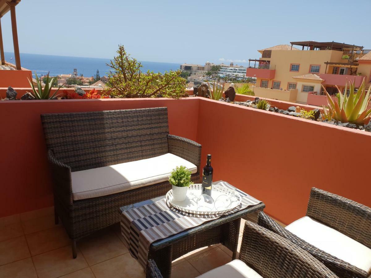 Terrazas Del Duque 2, Terrace, Sea View, Only 300 M To Beach, Heated Pool, Air Conditioning, Wifi Internet, Dishwasher, Washing Machine Costa Adeje Dış mekan fotoğraf
