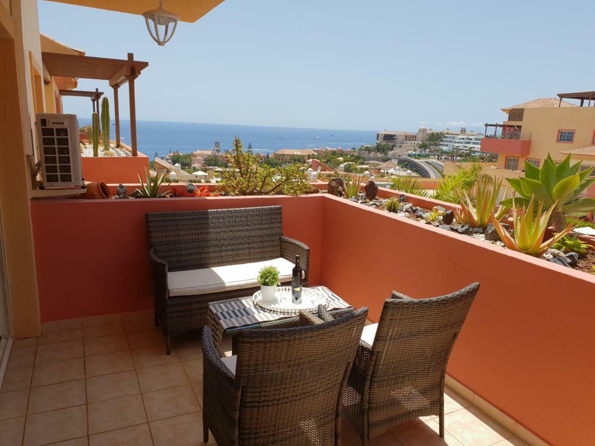 Terrazas Del Duque 2, Terrace, Sea View, Only 300 M To Beach, Heated Pool, Air Conditioning, Wifi Internet, Dishwasher, Washing Machine Costa Adeje Dış mekan fotoğraf