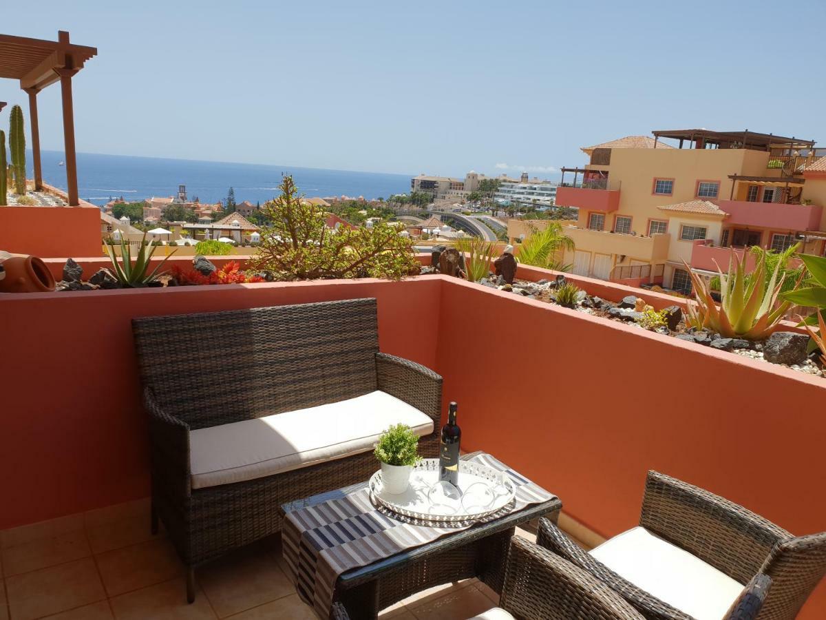 Terrazas Del Duque 2, Terrace, Sea View, Only 300 M To Beach, Heated Pool, Air Conditioning, Wifi Internet, Dishwasher, Washing Machine Costa Adeje Dış mekan fotoğraf